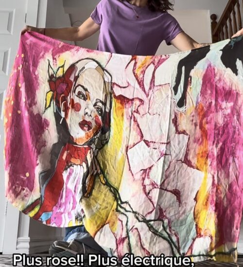 Foulard Bénédicte mousseline