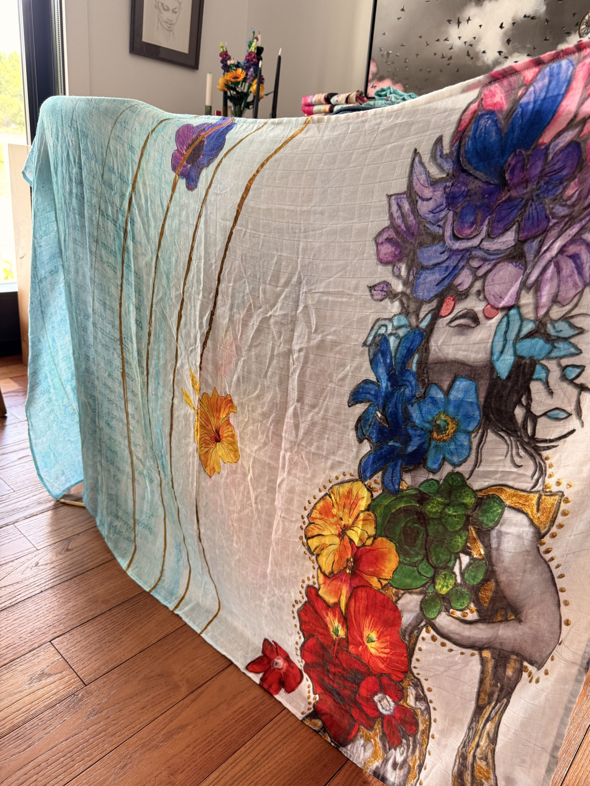 Foulard Chakras mousseline – Image 4