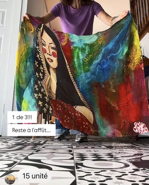 Foulard Simone mousseline