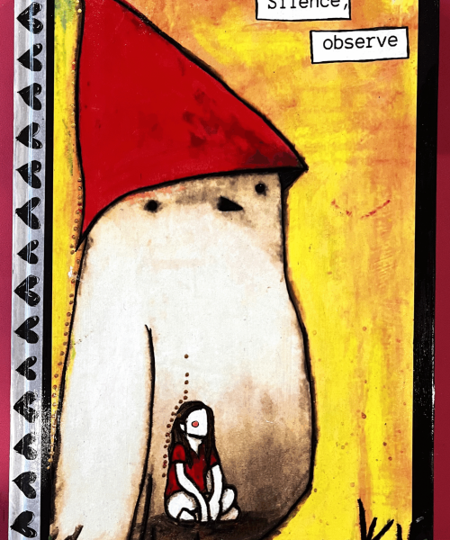 cahier silence obserrve